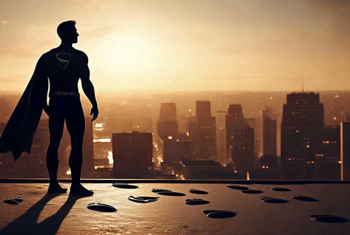 生活中超人不会飞；生活中超人不会飞,但总会在身后一路相遇