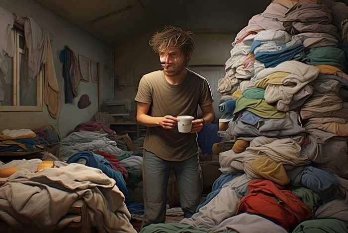 生活很邋遢不想洗衣服（生活很邋遢不想洗衣服的男人）