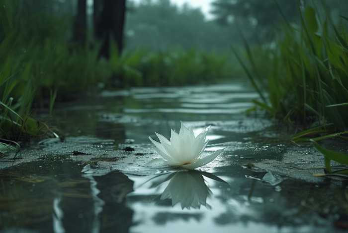 生活如一潭死水下一句，生活如一潭死水下一句是什么