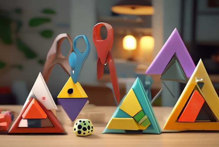 生活中常见的三角形类型；生活中常见的三角形的物品图片