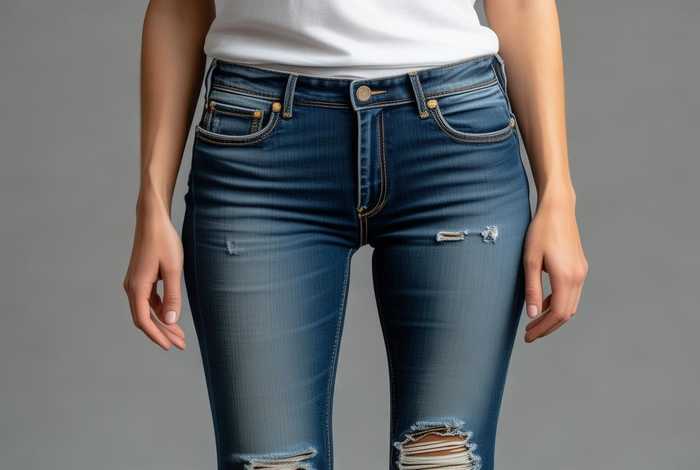 普通人牛仔裤照 普通人牛仔裤照片女