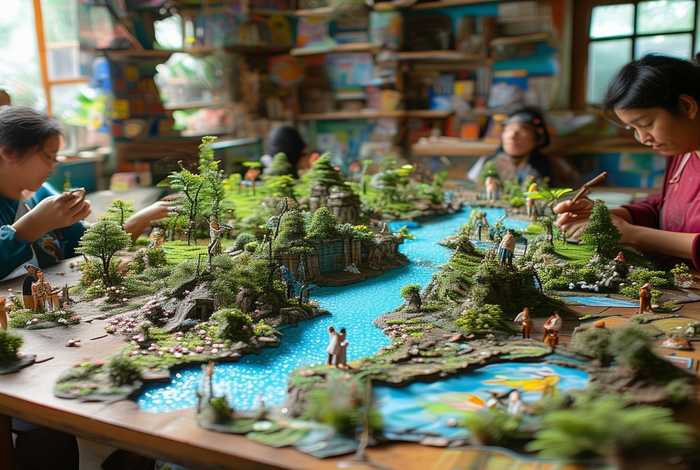 生活景观主题手工怎么做（生活景观主题手工怎么做好看）