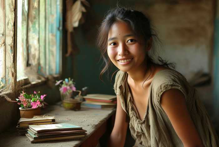 生活条件差一点、生活条件差一点的女生