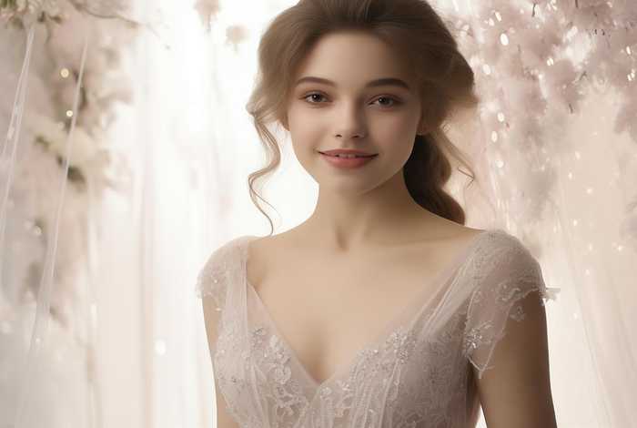 欧阳娜娜婚纱的照片；欧阳娜娜婚纱的照片图片