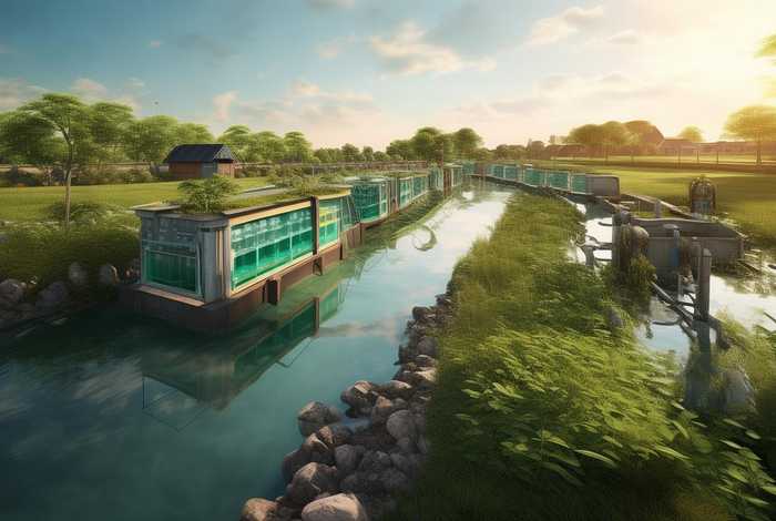 农村生活污水处理工艺动画 - 农村生活污水常用处理工艺