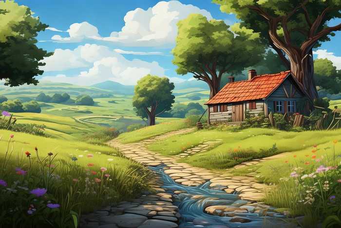 生活如画的唯美句子，生活如画的唯美句子图片