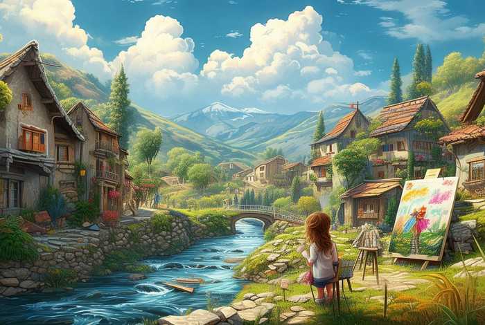 生活如画、生活如画下一句是什么