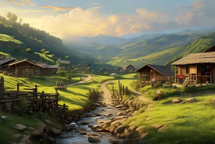 任逍遥乡村生活视频，乡村生活任逍遥青龙山