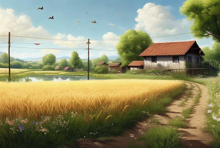 描写农村生活的诗句至少三句；积累描写农村生活的诗句