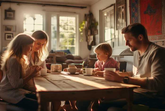 描写家庭生活的句子、描写家庭生活的句子摘抄100字左右