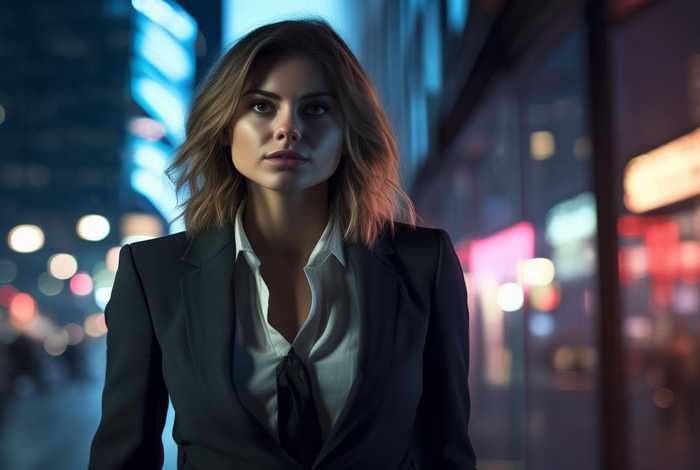 女白领夜晚生活状况（白领 生活）