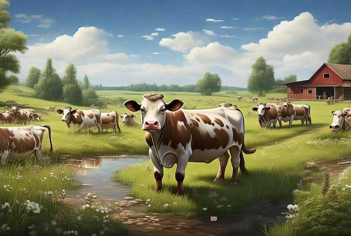 奶牛的美好生活，奶牛的生活环境是怎么样