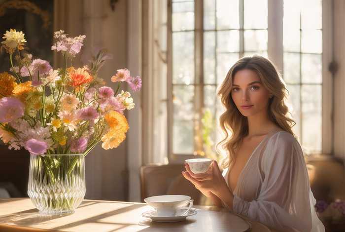 女人的精致生活 一束花 一个精致女人最佳的生活状态