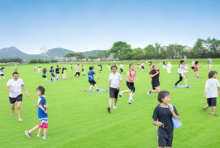 生活中的语文操场上宣传锻炼身体的广告语吗，操场上锻炼身体的作文