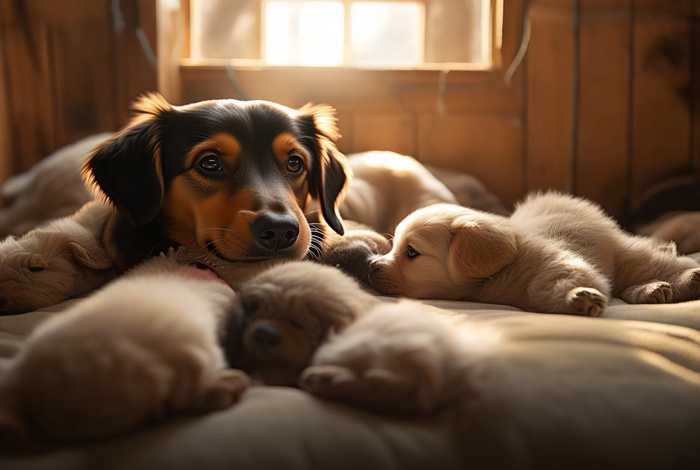 母狗生育时间 - 母狗生育时间多长