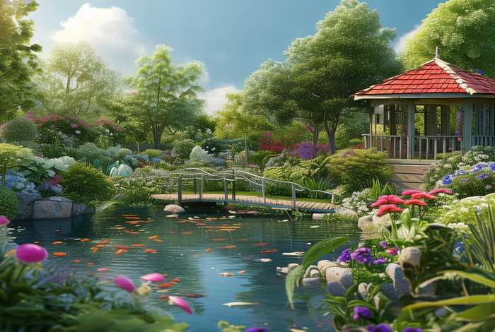 生活花园视频素材（生活花园视频素材高清）