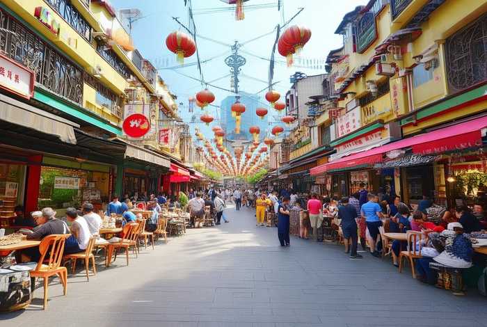 上海五月花生活广场在哪里；上海五月花生活广场美食