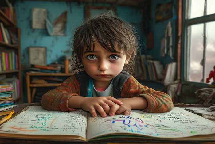 生活很苦的小学生；生活很苦的小学生图片