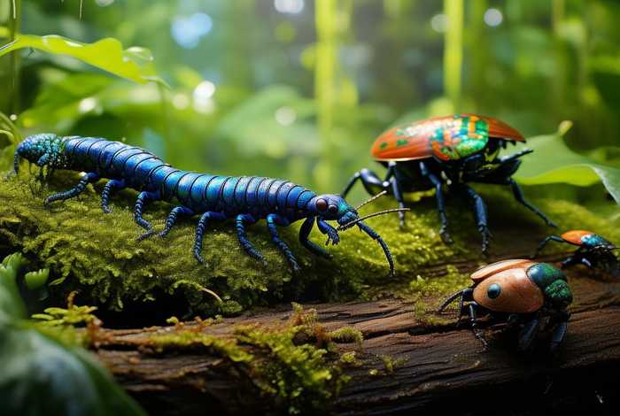 生活在潮湿地方的虫子（生活在潮湿地方的虫子图片）