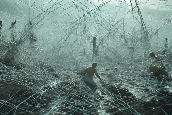 生活就像一张网矛盾、生活就像一张网矛盾的句子