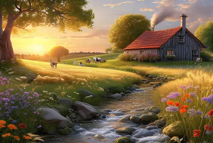 描写乡村生活的美文摘抄一些优美的句子、描写乡村生活的美文摘抄一些优美的句子有哪些