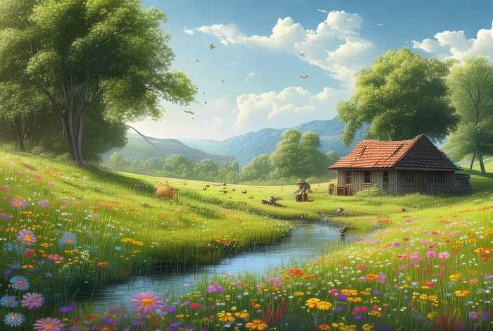 惬意的田园生活诗句，惬意的田园生活诗句大全