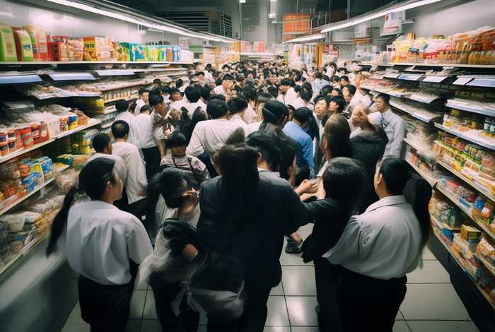 深圳部分超市出现抢购工作人员 - 深圳部分超市出现抢购工作人员事件