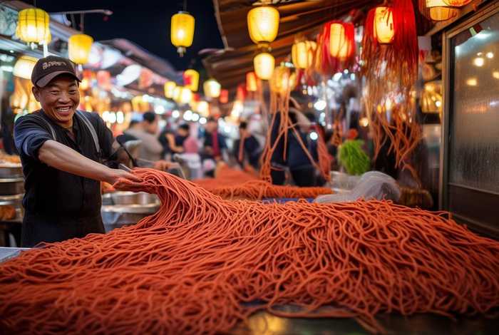 陕西夜市小吃 陕西夜市小吃手工辣条培训