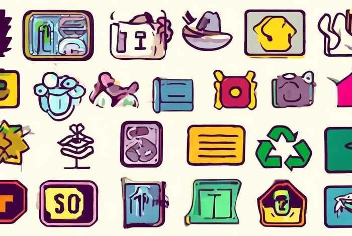 生活中的标志大全 - 生活中的标志大全简笔画