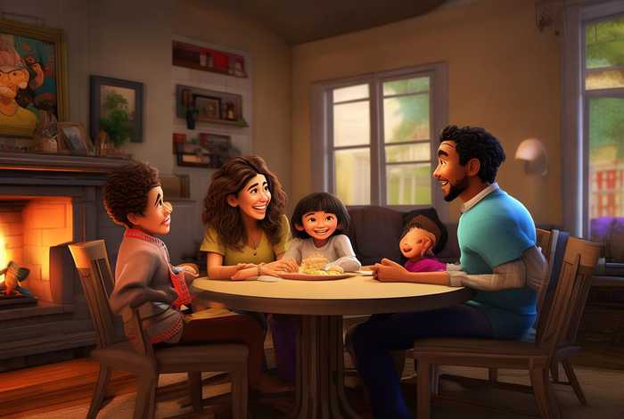 描写家庭的作文英语四年级 描写家庭的作文英语四年级上册