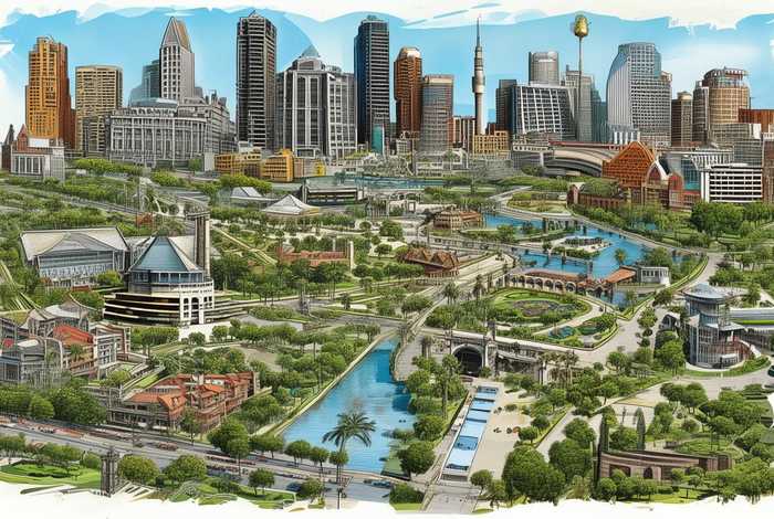 墨尔本旅游生活攻略、墨尔本旅游生活攻略图