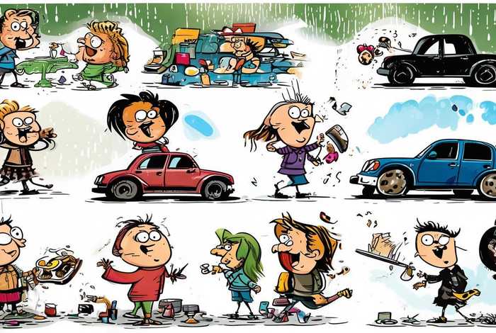 生活糟心的图片卡通；生活糟心的图片卡通大全