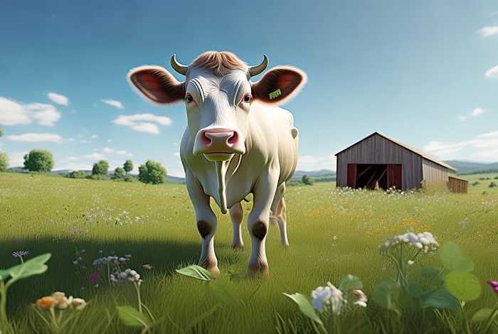 奶牛生活在哪里简笔画 奶牛生活在哪里吃什么