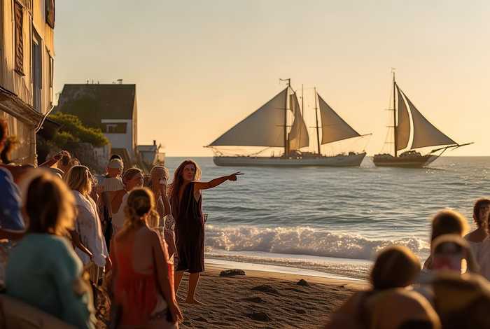 生活在海边的人们发现当帆船回港时；生活在海边的人们发现当帆船回港时怎么办