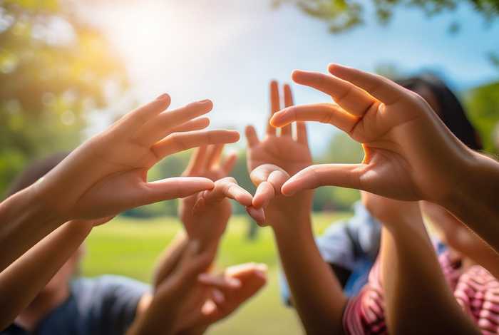 生活在感恩的世界里手语怎么表达 - 生活在感恩的世界里手语怎么表达出来