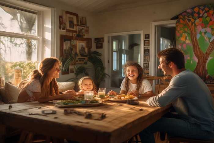 描写家庭生活的作文550字；描写家庭生活的作文550字左右