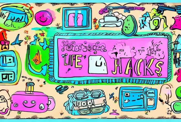 生活中的小技巧手抄报图片，生活中的小技巧手抄报图片四年级