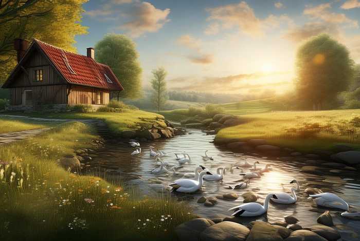 描写农村田园生活的唯美诗句 - 描写农村田园生活的唯美诗句有哪些