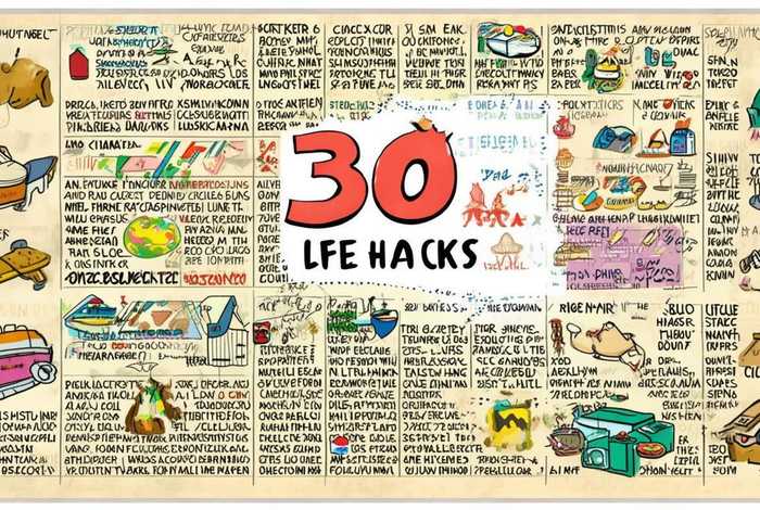 生活中的小窍门手抄报30个字；生活中的小窍门手抄报30个字怎么写