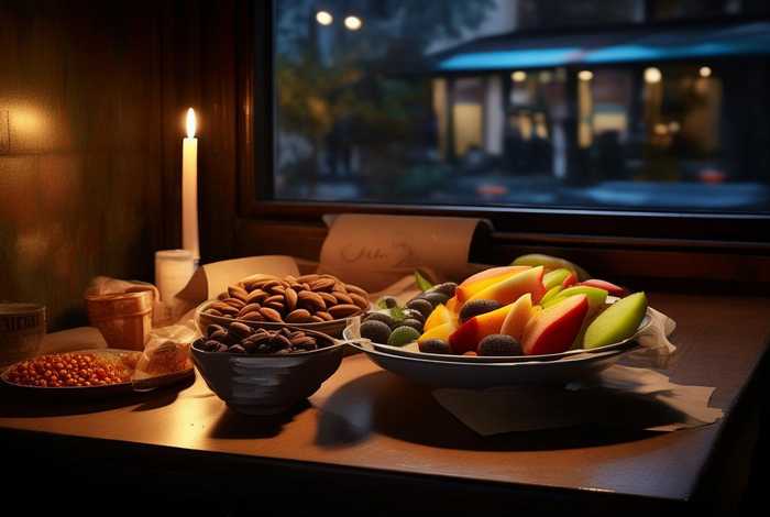 深夜健康所；深夜健康零食