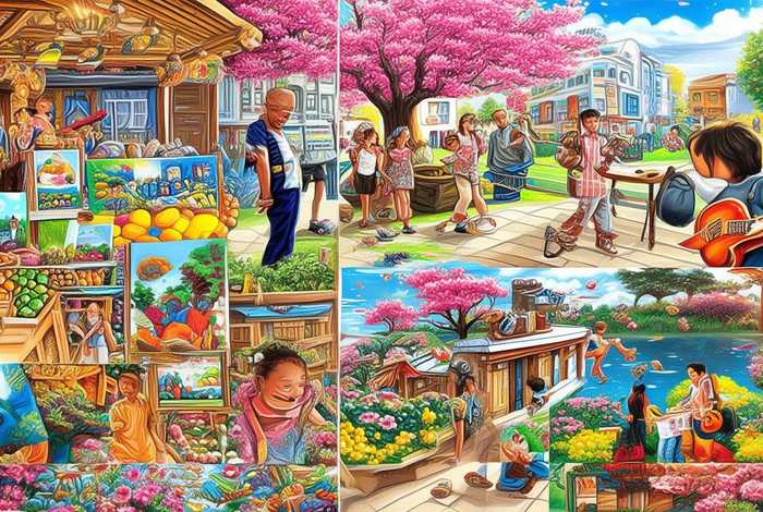 生活是丰富多彩的排比句 - 生活是丰富多彩的排比句子