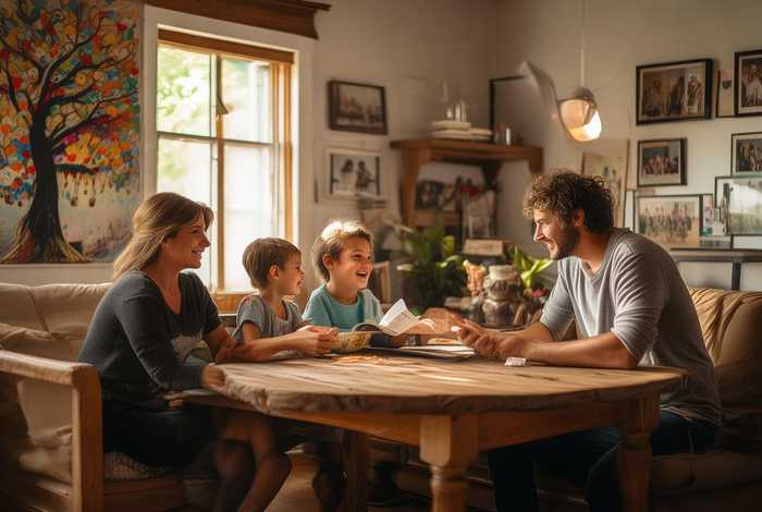 描写家庭生活的段落200字、描写家庭生活的段落200字怎么写