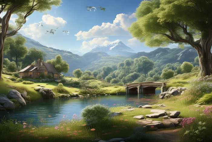 描写世外桃源优美环境句子；描写世外桃源优美环境句子简短