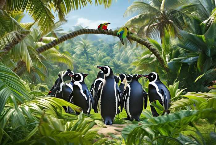 热带也有企鹅生存、热带也有企鹅生存吗 热带也有企鹅生存、热带也有企鹅生存吗