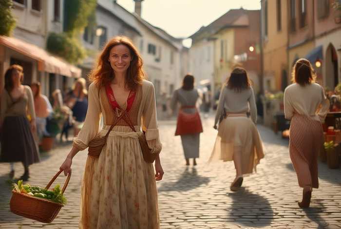 欧洲女性的日常；欧洲女性的日常生活