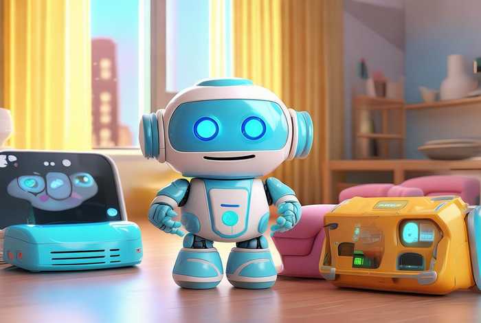 人工智能生活用品卡通视频；人工智能产品视频