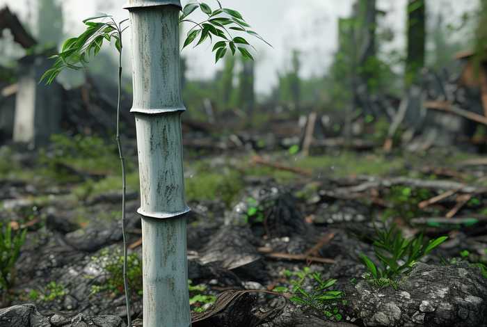 末世之平淡生活 白色竹子；末世之平淡生活白色竹子小说