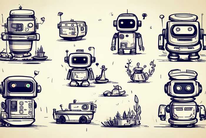 生活中的机器人图片大全（生活中的机器人图片大全简笔画）