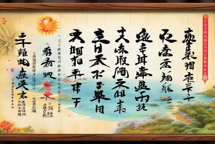 暑假生活书法作品；暑假生活书法作品图片