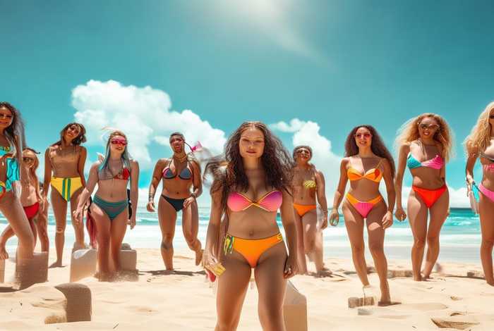 日常泳装照，来几张泳装照片